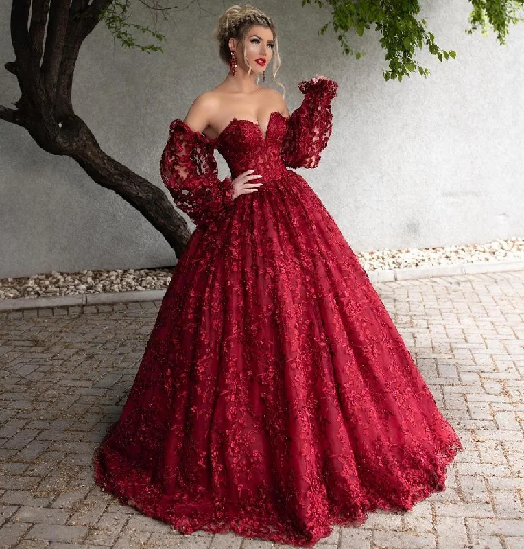 Deep Discounts chic wrap dresschic wrap dressDark Red Lace Beaded Prom Dresses Off The Shoulder Long Sleeves Formal Dress Floor Length A Line Plus Size Evening Gowns Y766 Deep Discounts chic wrap dresschic wrap dressDark Red Lace Beaded Prom Dresses Off The Shoulder Long Sleeves Formal Dress Floor Length A Line Plus Size Evening Gowns Y766