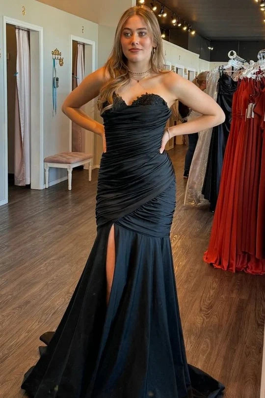 Fantastic Offers office dressoffice dressSweetheart Strapless Ruched Mermaid Prom Dress Fantastic Offers office dressoffice dressSweetheart Strapless Ruched Mermaid Prom Dress