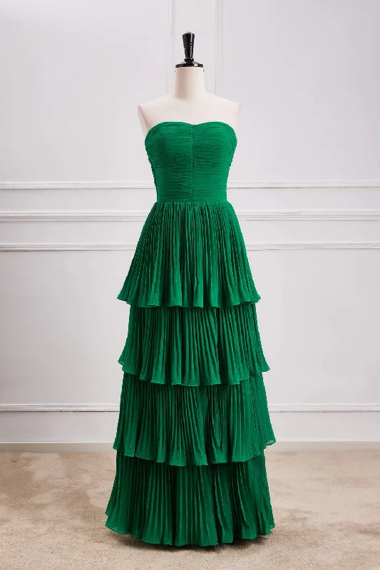 Price Cut elegant shift dresselegant shift dressHunter Green Strapless A-line Layers Long Prom Dress Price Cut elegant shift dresselegant shift dressHunter Green Strapless A-line Layers Long Prom Dress