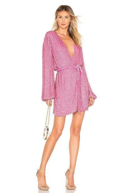 Deal Frenzy boho-chic dressboho-chic dressBUY IT RETROFETE Gabrielle Robe (Pastel Pink)