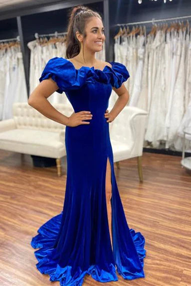 Instant Discount silk dresssilk dressOff-Shoulder Sleeveless Mermaid Velvet Prom Dress Instant Discount silk dresssilk dressOff-Shoulder Sleeveless Mermaid Velvet Prom Dress