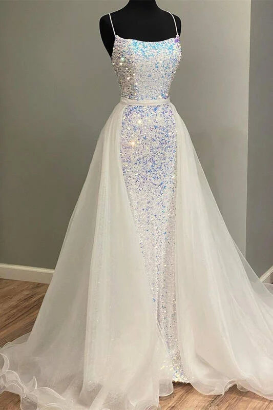 Super Bargain textured dresstextured dressBateau Sleeveless Sequins Party Prom Dress With Tulle Train Super Bargain textured dresstextured dressBateau Sleeveless Sequins Party Prom Dress With Tulle Train