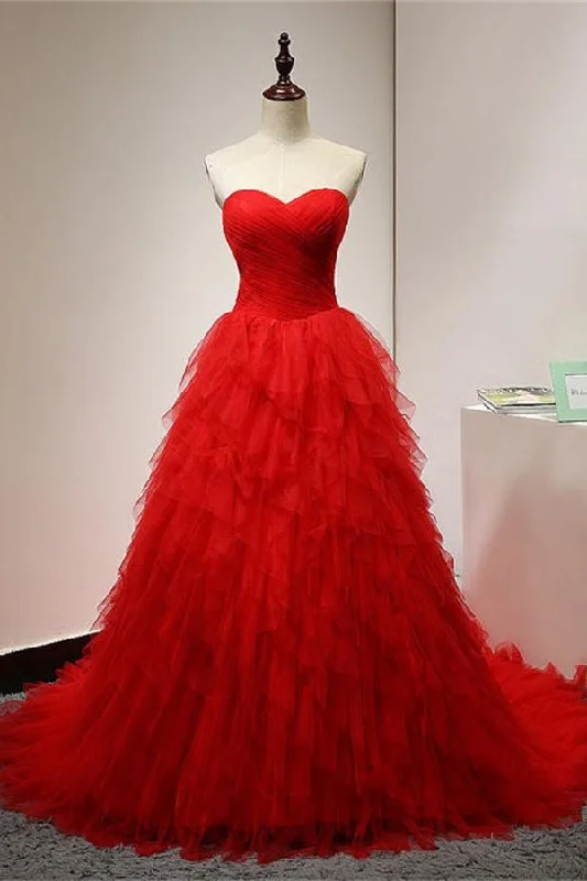 Savings Bonanza romantic dressromantic dressSweetheart Lace Up Prom Dresses,Sparkly Modest Prom Gowns,Quinceanera Dresses,Sweep Train Ball Gown Prom Dresses,Evening Dresses Y1559