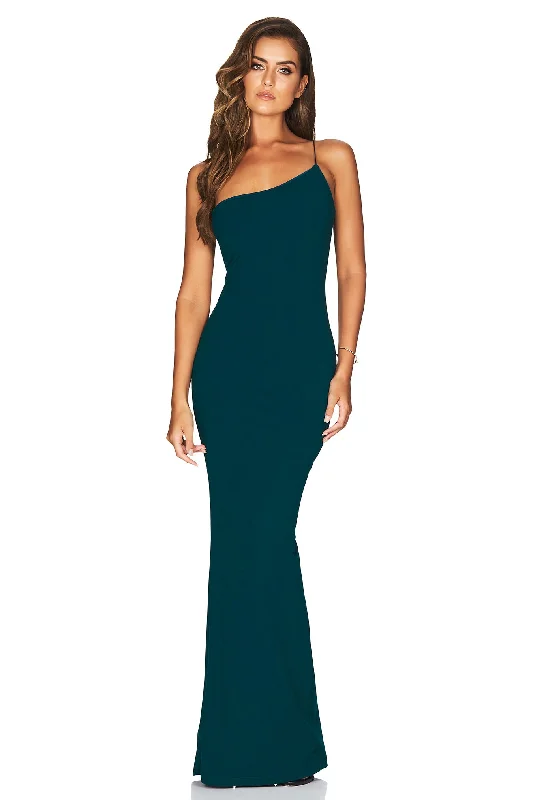 Special Promotion long-sleeve floral dresslong-sleeve floral dressNOOKIE Penelope Gown (Teal) - RRP $289