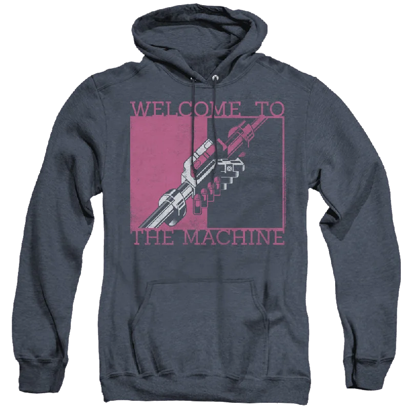 Quick Sale casual streetwear hoodiePink Floyd Welcome To The Machine - Heather Pullover Hoodie