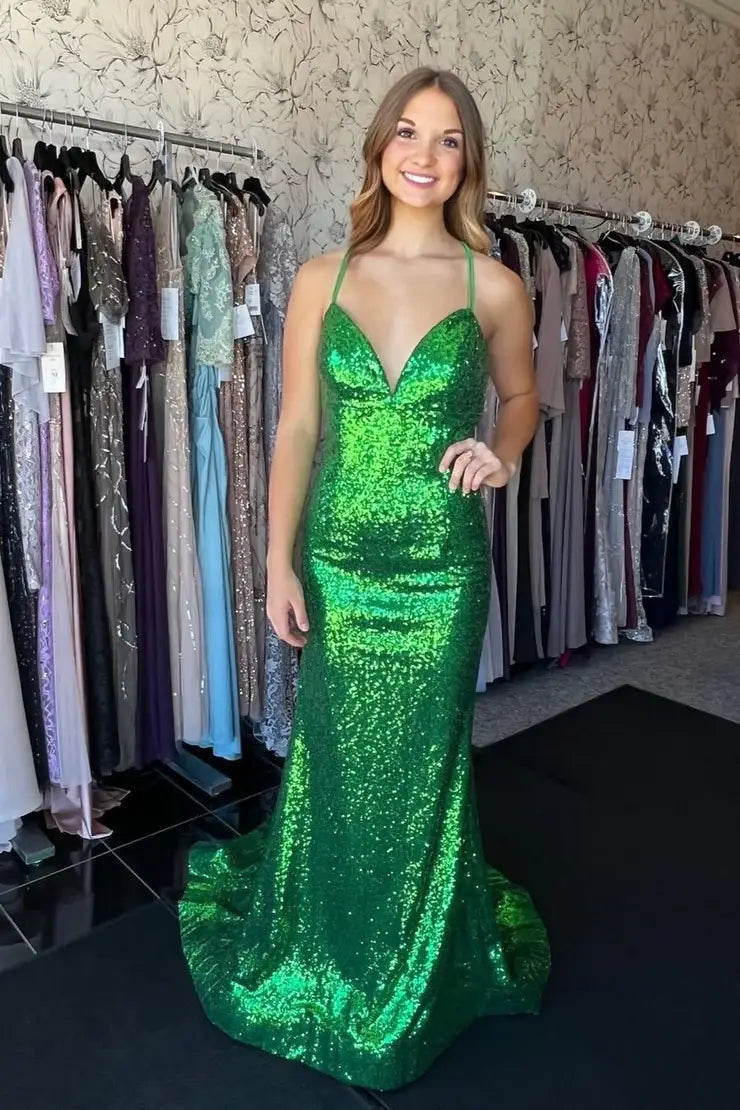 One-DAY Sale tiered dresstiered dressV-Neck Spaghetti Straps Open Back Sequins Party Dress One-DAY Sale tiered dresstiered dressV-Neck Spaghetti Straps Open Back Sequins Party Dress