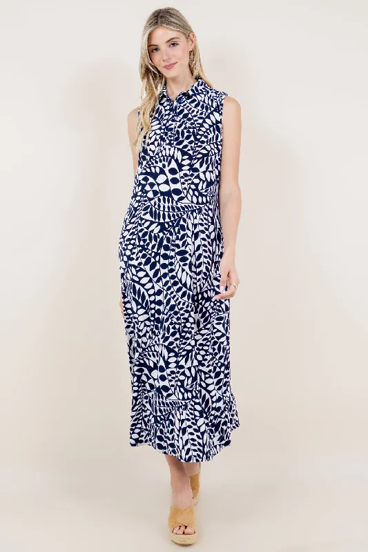 Great Bargains v-neck dressv-neck dressSL COLLARED MAXI DRESS - D3190-A20921