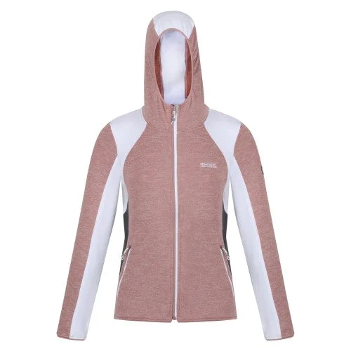 Value Deals insulated coatRegatta Womens/Ladies Walbury V Contrast Panel Full Zip Fleece Jacket