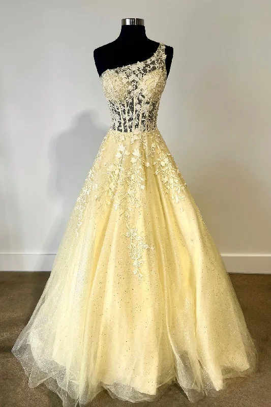 Sale Event chic shift dresschic shift dressLight Yellow One Shoulder Floral Aline Long Prom Dress Sale Event chic shift dresschic shift dressLight Yellow One Shoulder Floral Aline Long Prom Dress