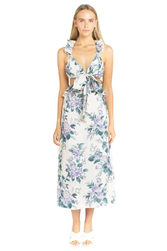 Value Deals boho dressboho dressBUY IT ZIMMERMANN Cassia Ruffle Midi Dress