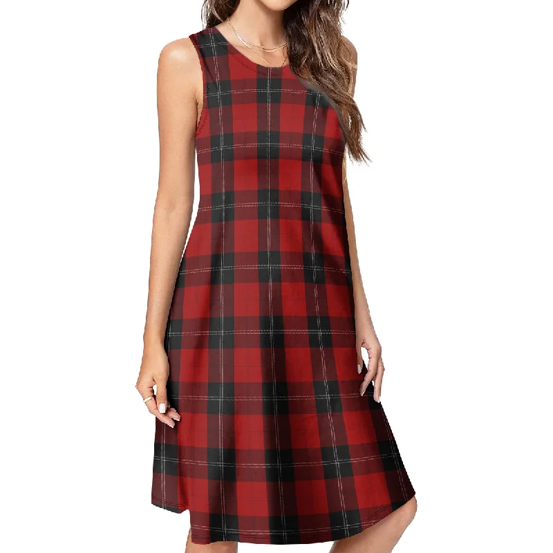 Markdowns Ramsay Tartan Womens Casual Dresses