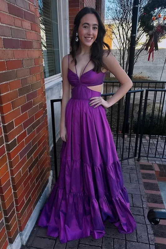 Final Markdown floral midi dressfloral midi dressGrape Satin A-Line Spaghetti Straps Party Prom Dress Final Markdown floral midi dressfloral midi dressGrape Satin A-Line Spaghetti Straps Party Prom Dress