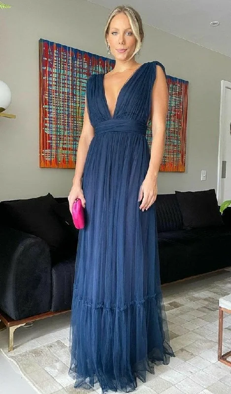 Bargain Prices mini dressmini dressElegant A-line V Neck Tulle Floor Length Prom Dress Y4836 Bargain Prices mini dressmini dressElegant A-line V Neck Tulle Floor Length Prom Dress Y4836