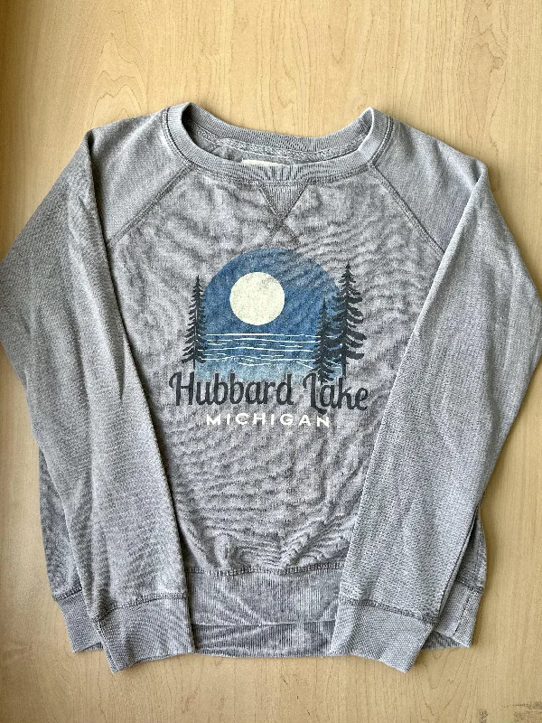 Deal Zone functional sports hoodieLS183 Mika Pine/Lake/Sun Hubbard Lake (Crewneck, Ladies T, Sweatshirt, Unisex T)