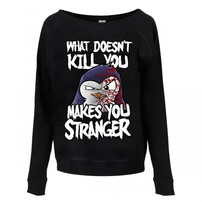 Epic Deals soft gym hoodiePsycho Penguin Womens/Ladies What Doesnt Kill You Sweatshirt Epic Deals soft gym hoodiePsycho Penguin Womens/Ladies What Doesnt Kill You Sweatshirt