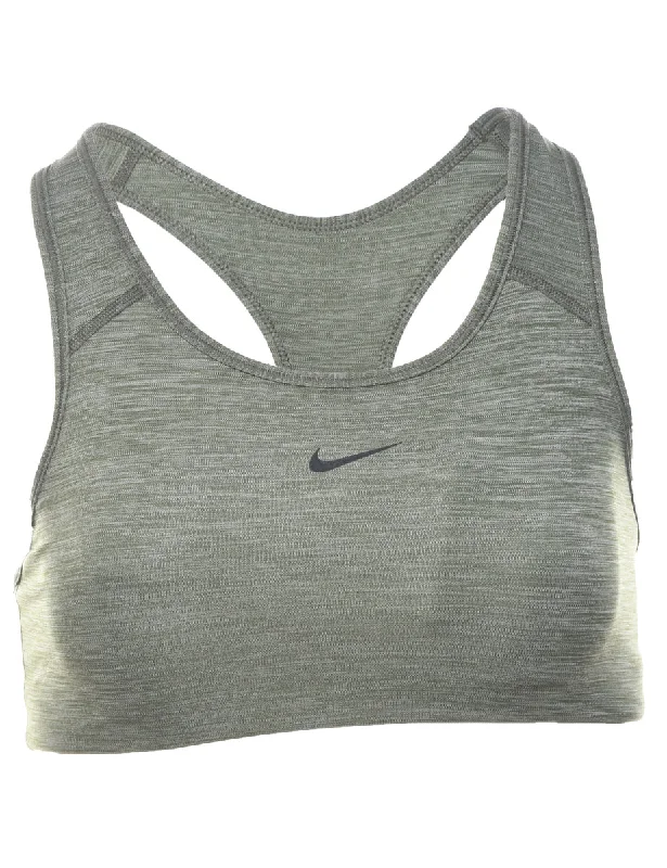 Blowout Deals relaxed winter jacketNike Classic Grey Sports Bra - S