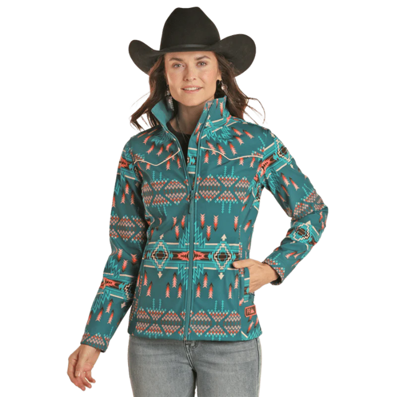 Discount Deals sleek trench coatPANHANDLE WOMEN'S POWDER RIVER AZTEC SOFTSHELL RODEO JACKET