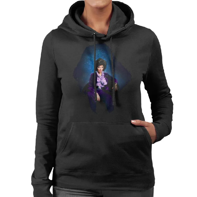 Today's Special premium zip-up hoodieTV Times Joan Collins At Home Stars 1971 Women's Hooded Sweatshirt