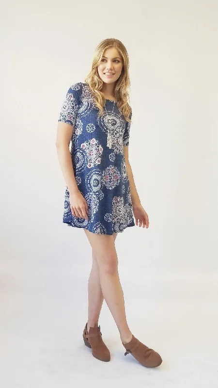 Online Only satin midi dresssatin midi dressPuff print fabric Scoop neck & Elbow sleeve Online Only satin midi dresssatin midi dressPuff print fabric Scoop neck & Elbow sleeve