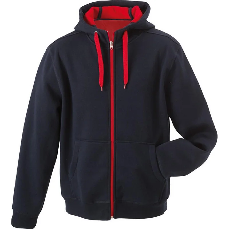 Navy-Red