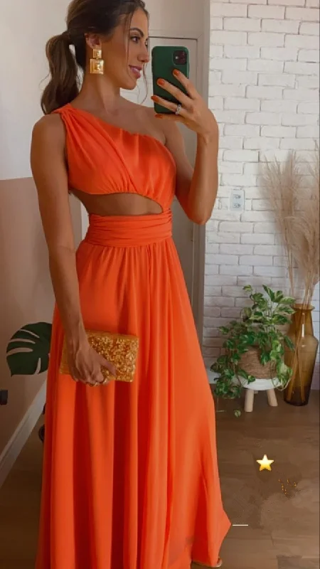 Crazy Savings floral wrap dressfloral wrap dressClassy Orange Sleeveless Long Prom Dress,Orange Bridesmaid Dress Y4842 Crazy Savings floral wrap dressfloral wrap dressClassy Orange Sleeveless Long Prom Dress,Orange Bridesmaid Dress Y4842
