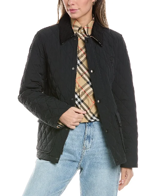 Mega Deal contemporary trench coatBurberry B Shield Puffer Jacket