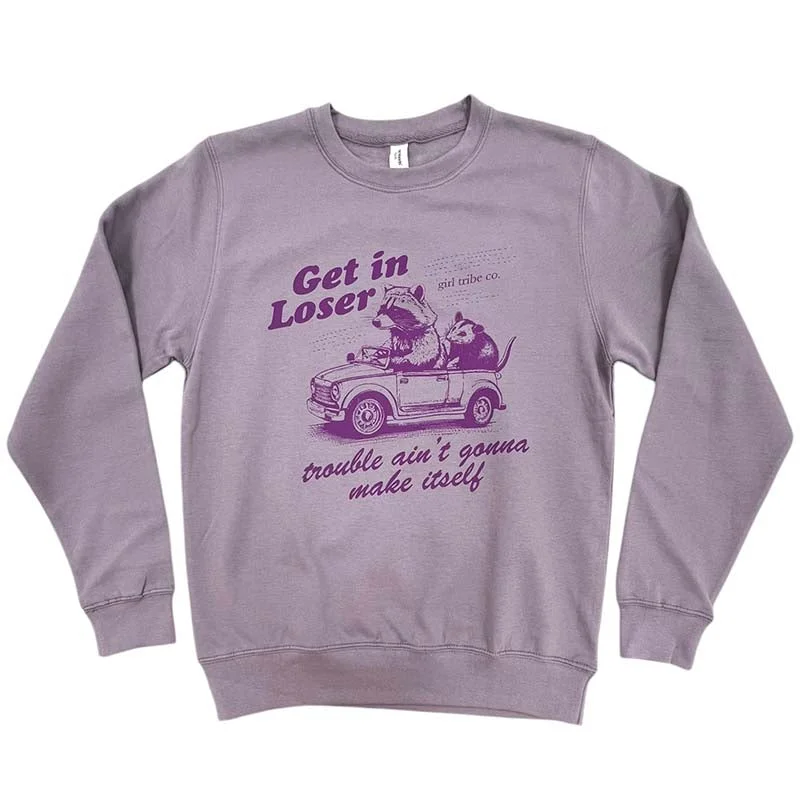 Deal Dash performance workout sweatshirtGet In Loser Crewneck Sweatshirt