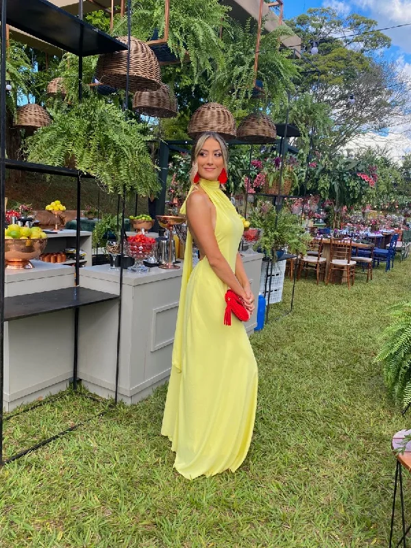 Low Prices flowy dressflowy dressSexy Yellow Halter Neck Prom Dress,Yellow Bridesmaid Dress Y4730 Low Prices flowy dressflowy dressSexy Yellow Halter Neck Prom Dress,Yellow Bridesmaid Dress Y4730
