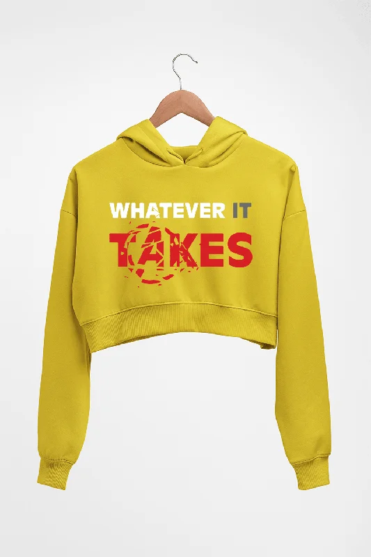 New Arrival casual fit hoodieAvengers Whatever it Takes Crop HOODIE FOR WOMEN