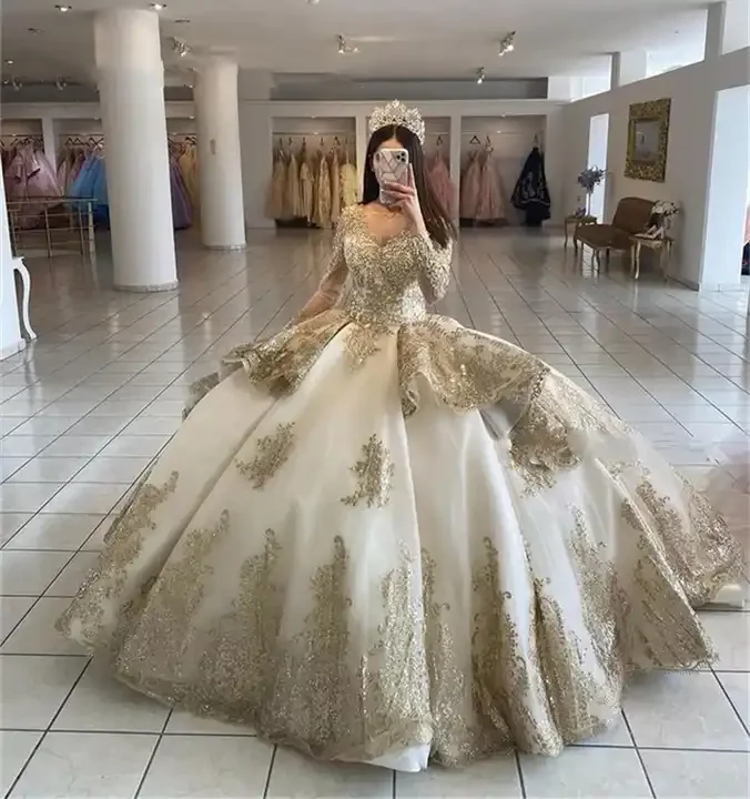 Exclusive Access shift dressshift dressChampagne Ruffle Ball Gowns Quinceanera Dresses Sequin Beading Appliques Long Sleeve Formal Prom Princess Dress Y4952 Exclusive Access shift dressshift dressChampagne Ruffle Ball Gowns Quinceanera Dresses Sequin Beading Appliques Long Sleeve Formal Prom Princess Dress Y4952