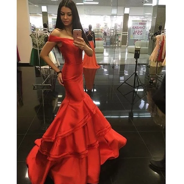 Sale Event vintage-inspired dressvintage-inspired dressSexy Red Mermaid Backless Prom Dress Formal Dress Evening Dress Party Prom Gowns Y1443