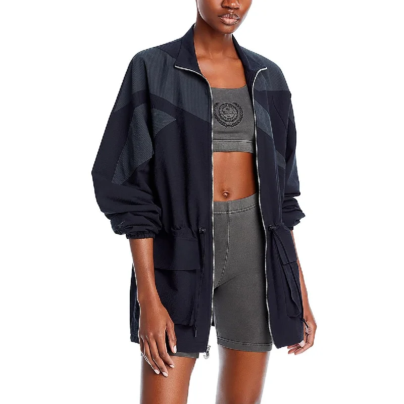 Daily Deals casual coatWomens Drawstring Outerwear Windbreaker Jacket
