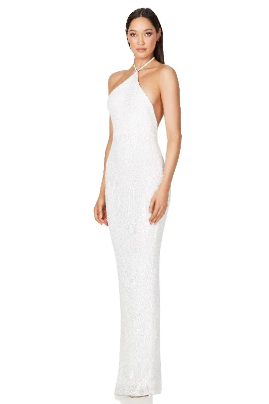 Hurry In form-fitting dressform-fitting dressBUY IT NOOKIE Treasure Gown (White)