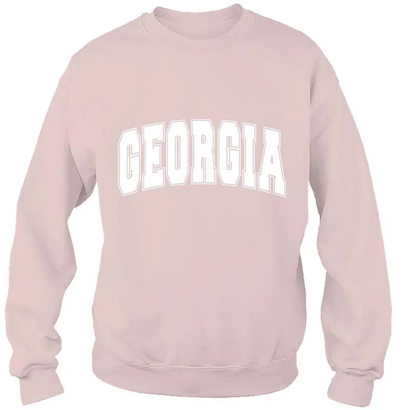 Savings Alert urban workout sweatshirtGeorgia Bar Arch Crewneck Sweatshirt