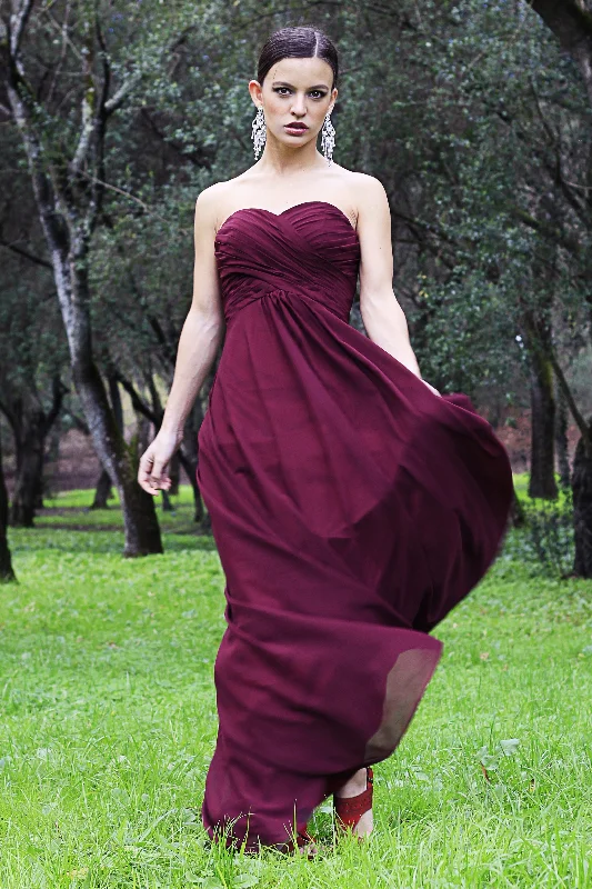Price Blitz A-line Sweetheart Floor Length Tulle Chiffon Prom Dress