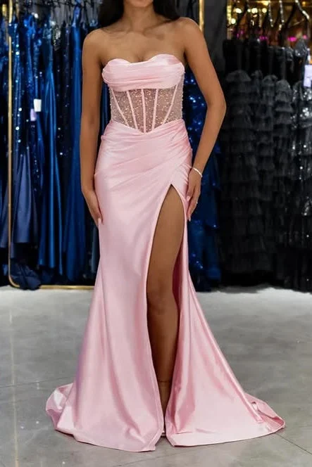 Limited Time Offer modern dressmodern dressSweetheart Sleeveless Mermaid Prom Party Dress With Slit Limited Time Offer modern dressmodern dressSweetheart Sleeveless Mermaid Prom Party Dress With Slit