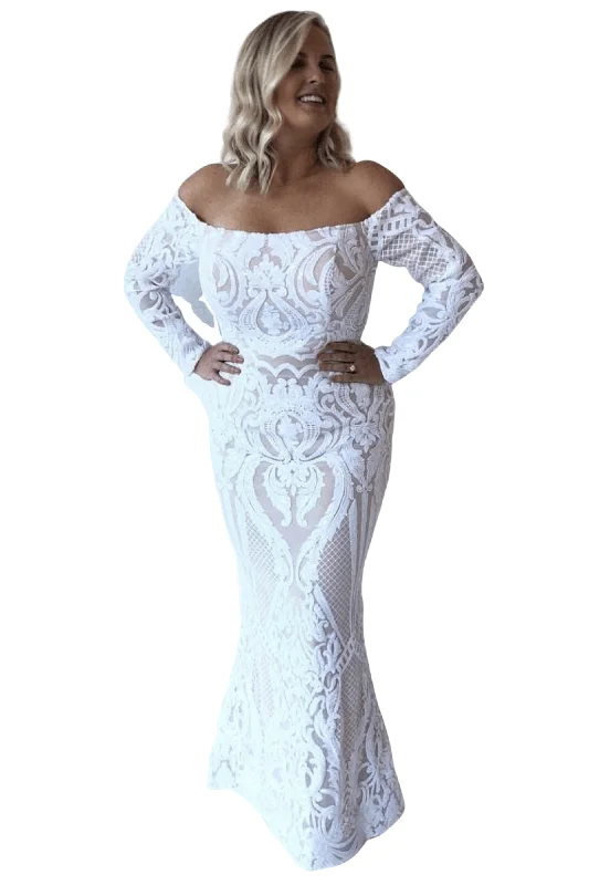 Reduced Prices chic shift dresschic shift dressBUY IT TINAHOLY Sophia Gown (White/Nude) Reduced Prices chic shift dresschic shift dressBUY IT TINAHOLY Sophia Gown (White/Nude)