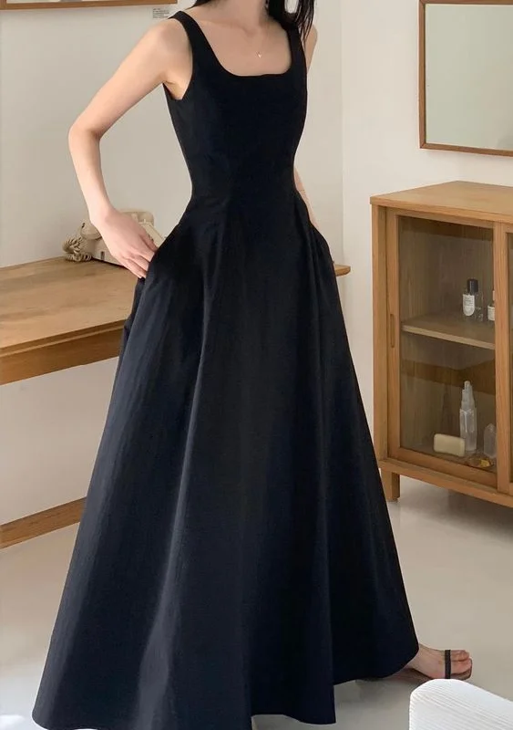 Super Bargain elegant evening dresselegant evening dressBlack A-line Square Neckline Prom Dress,Retro Black Formal Gown Y4724 Super Bargain elegant evening dresselegant evening dressBlack A-line Square Neckline Prom Dress,Retro Black Formal Gown Y4724