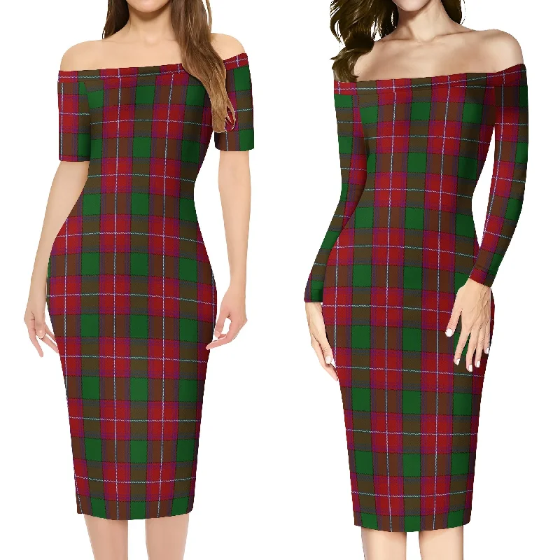 Buy Now Rattray Tartan Off Shoulder Lady Dress