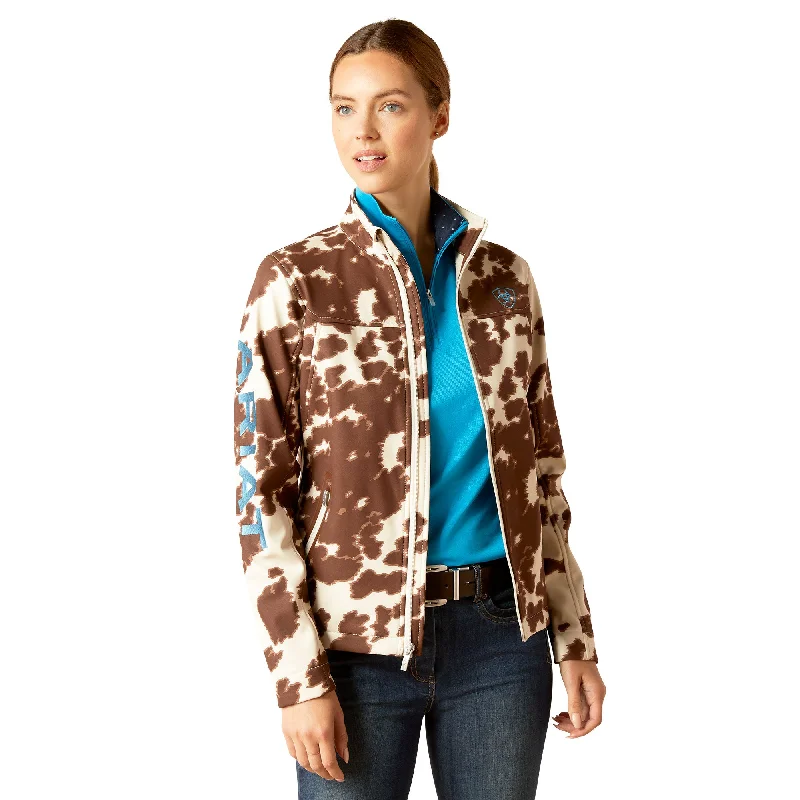 Mega Deal tailored coatWOMEN'S  New Team Softshell Print Jacket