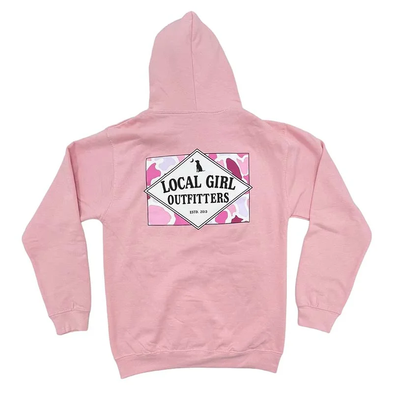 Discount Days graphic gym sweatshirtLocal Girl Founder Flag Hoodie