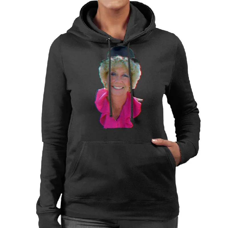 Special Buy soft sports hoodieTV Times Vera Duckworth Played By Elizabeth Dawn Coronation Street Women's Hooded Sweatshirt