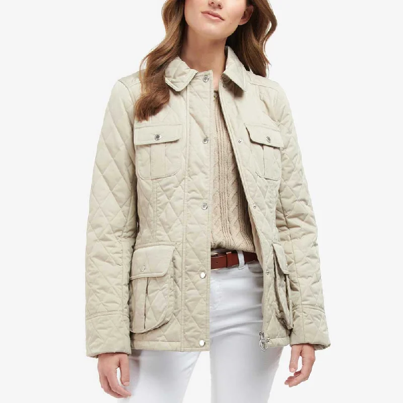 Extra Discounts chic outerwearBarbour Women’s Belted Defense Quilted Jacket