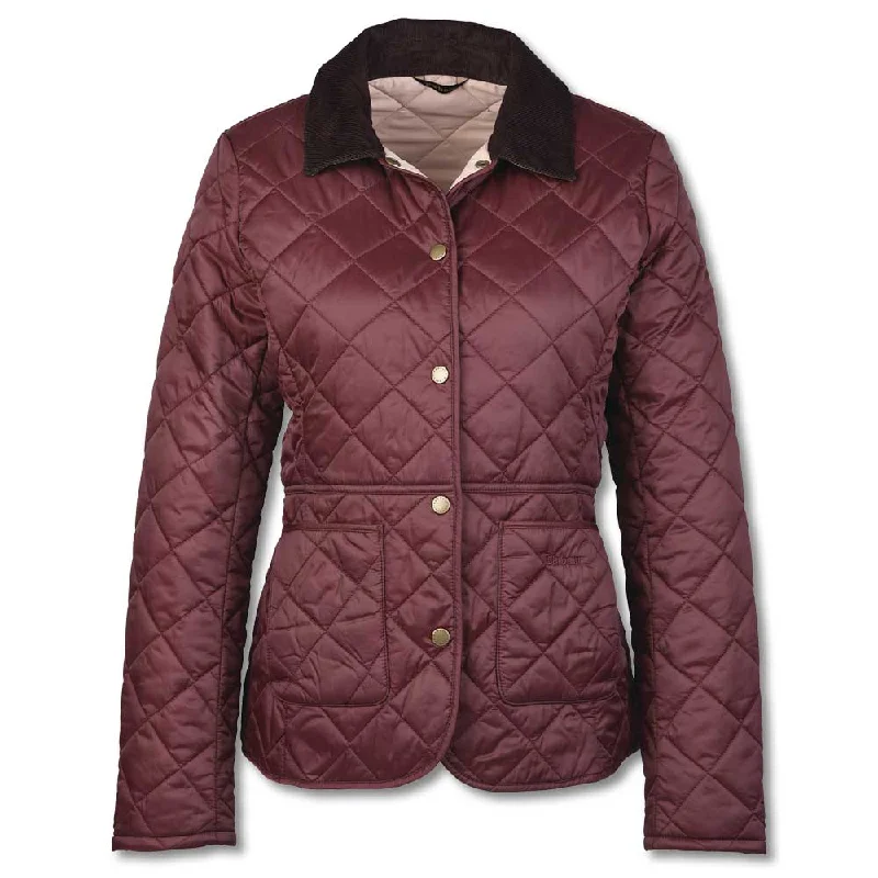 Deep Discounts contemporary trench coatBarbour Ladies Deveron Quilt