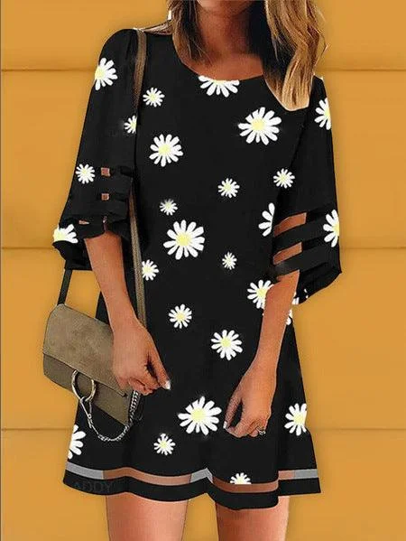 Sneak Peek Sale summer floral dresssummer floral dressDaisy print mesh dress