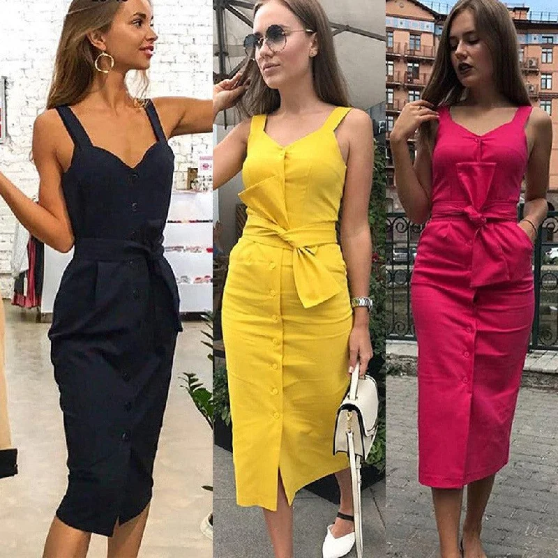 Price Cut floral midi dressfloral midi dressSleeveless slim dress