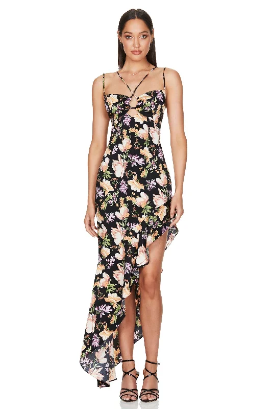 Unbeatable Prices casual summer dresscasual summer dressBUY IT NOOKIE Simone Frill Maxi (Black Floral) Unbeatable Prices casual summer dresscasual summer dressBUY IT NOOKIE Simone Frill Maxi (Black Floral)