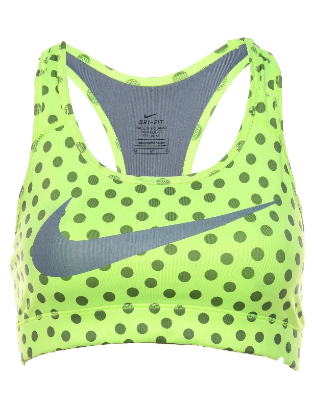 Deal Zone lightweight coatNike Polka Dot Sports Bra - M