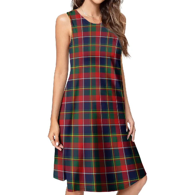 Price Buster Quebec Province Canada Tartan Womens Casual Dresses