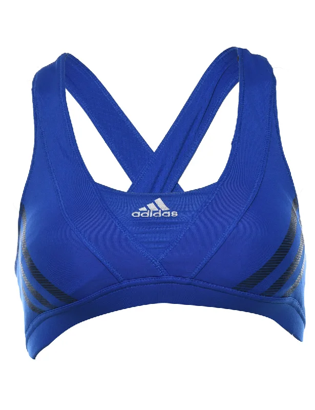 Don't Wait cozy winter coatAdidas Blue Sports Bra - S